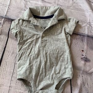 3/$25 Gray Collar Shirt